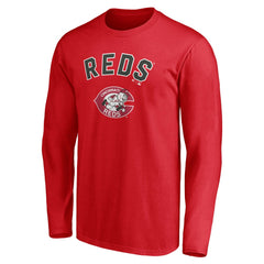 Cincinnati Reds Personalized Cooperstown Collection Winning Streak Long Sleeve T-Shirt - MLB