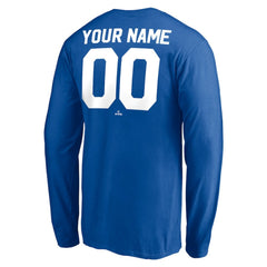 Los Angeles Dodgers Personalized Cooperstown Collection Winning Streak Long Sleeve T-Shirt - MLB