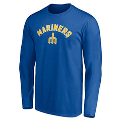 Seattle Mariners Personalized Cooperstown Collection Winning Streak Long Sleeve T-Shirt - MLB