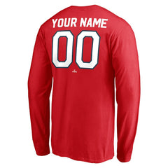 Washington Nationals Personalized Cooperstown Collection Winning Streak Long Sleeve T-Shirt - MLB