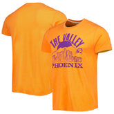 Phoenix Suns Homage Unisex Hometown Hyper Local Tri-Blend T-Shirt Orange - NBA