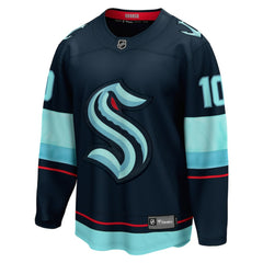 Matty Beniers Seattle Kraken Fanatics Premier Breakaway Player Jersey - Deep Sea Blue - NHL