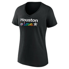 Houston Astros Women's City Pride V-Neck T-Shirt - MLB