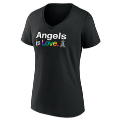 Los Angeles Angels Women's City Pride V-Neck T-Shirt - MLB
