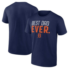 Detroit Tigers Best Dad Ever T-Shirt - MLB