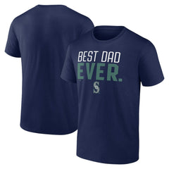Seattle Mariners Best Dad Ever T-Shirt - MLB