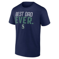 Seattle Mariners Best Dad Ever T-Shirt - MLB