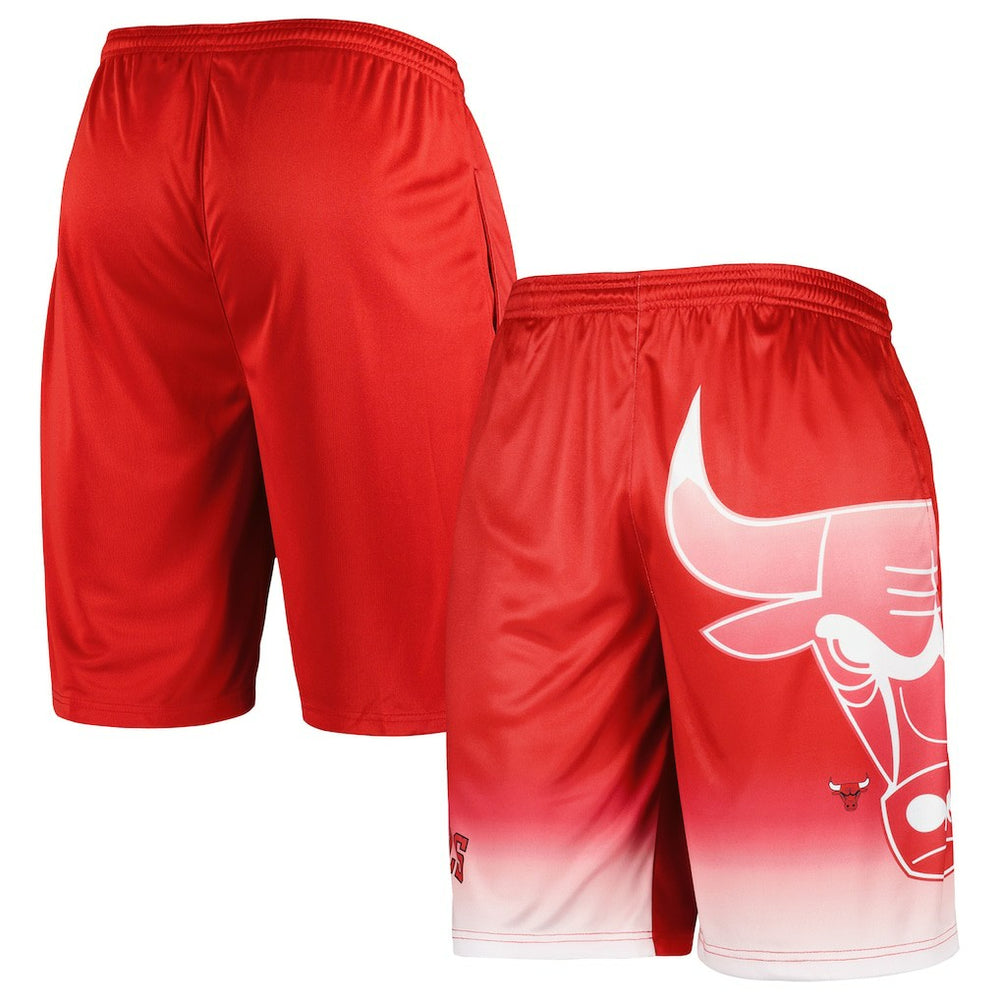 Chicago Bulls Graphic Shorts Red - NBA