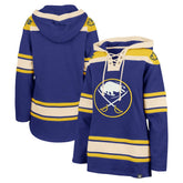 Buffalo Sabres '47 Women's Superior Lacer Pullover Hoodie - Royal - NHL