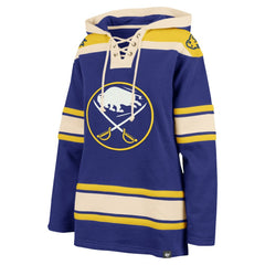 Buffalo Sabres '47 Women's Superior Lacer Pullover Hoodie - Royal - NHL
