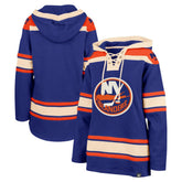 New York Islanders '47 Women's Superior Lacer Pullover Hoodie - Royal - NHL