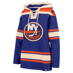New York Islanders '47 Women's Superior Lacer Pullover Hoodie - Royal - NHL