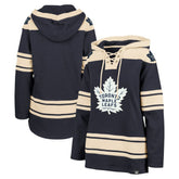 Toronto Maple Leafs '47 Women's Superior Lacer Pullover Hoodie - Navy - NHL