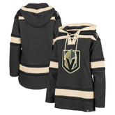 Vegas Golden Knights '47 Women's Superior Lacer Pullover Hoodie - Gray - NHL