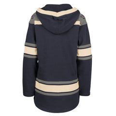 Winnipeg Jets '47 Women's Superior Lacer Pullover Hoodie - Navy - NHL