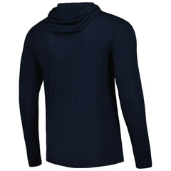 Dallas Mavericks Sportiqe Unisex Rowan Tri-Blend Long Sleeve Hoodie T-Shirt Navy - NBA