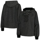 Boston Red Sox DKNY Sport Women's Debbie Dolman Raglan Pullover Hoodie - MLB