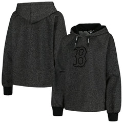 Boston Red Sox DKNY Sport Women's Debbie Dolman Raglan Pullover Hoodie - MLB