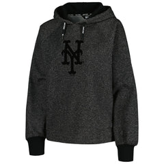 New York Mets DKNY Sport Women's Debbie Dolman Raglan Pullover Hoodie - MLB
