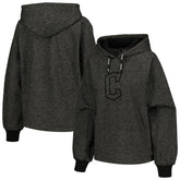 Cleveland Guardians DKNY Sport Women's Debbie Dolman Raglan Pullover Hoodie - MLB