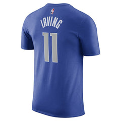 Kyrie Irving Dallas Mavericks Icon Name & Number T-Shirt Blue - NBA