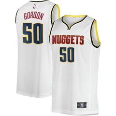 Aaron Gordon Denver Nuggets Fast Break Player Jersey Association Editi- White - NBA