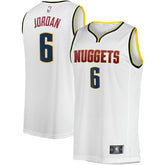 DeAndre Jordan Denver Nuggets Fast Break Player Jersey Association Editi- White - NBA