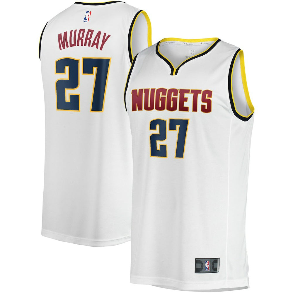 Jamal Murray Denver Nuggets Fast Break Player Jersey Association Editi- White - NBA