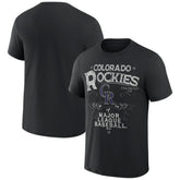 Colorado Rockies Darius Rucker Collection by Fanatics Beach Splatter T-Shirt - MLB