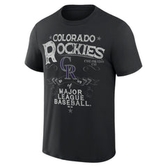 Colorado Rockies Darius Rucker Collection by Fanatics Beach Splatter T-Shirt - MLB