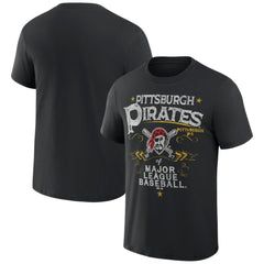 Pittsburgh Pirates Darius Rucker Collection by Fanatics Beach Splatter T-Shirt - MLB