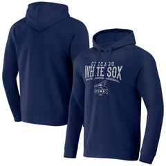 Chicago White Sox Darius Rucker Collection by Fanatics Waffle-Knit Raglan Pullover Hoodie - MLB