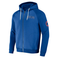 Chicago Cubs Darius Rucker Collection by Fanatics Raglan Full-Zip Hoodie - MLB