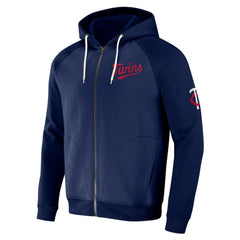 Minnesota Twins Darius Rucker Collection by Fanatics Raglan Full-Zip Hoodie - MLB