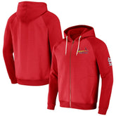 St. Louis Cardinals Darius Rucker Collection by Fanatics Raglan Full-Zip Hoodie - MLB