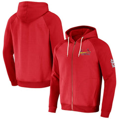 St. Louis Cardinals Darius Rucker Collection by Fanatics Raglan Full-Zip Hoodie - MLB