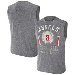 Los Angeles Angels Darius Rucker Collection by Fanatics Relaxed-Fit Muscle Tank Top - MLB
