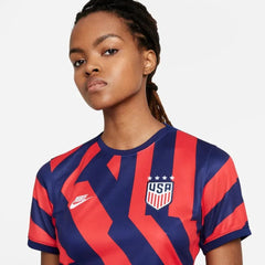 2021-22 USA Women Away Soccer Jersey - Navy-Red | Nike