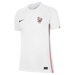 France Womens EC22 Away Soccer Jersey - White-Pink Glaze | Nike