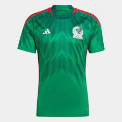 2022-23 Mexico Home Soccer Jersey - Green-Red | Adidas
