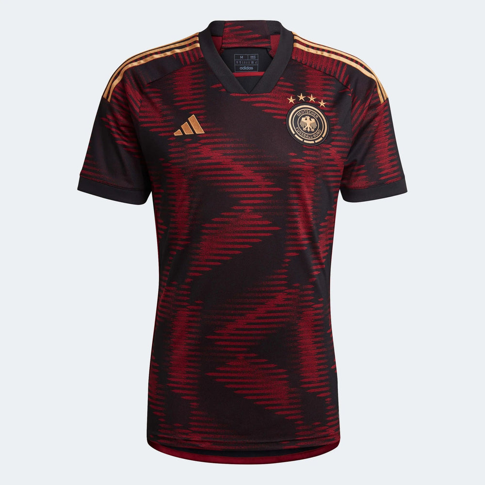 2022-23 Germany Away Soccer Jersey Black | Adidas