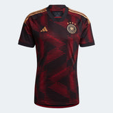 2022-23 Germany Away Soccer Jersey Black | Adidas