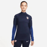 2022-23 USA Womens Strike Drill Top - Navy | Nike