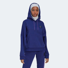 2022-23 Argentina Womens 3 Stripe Hoody Legacy Indigo | Adidas