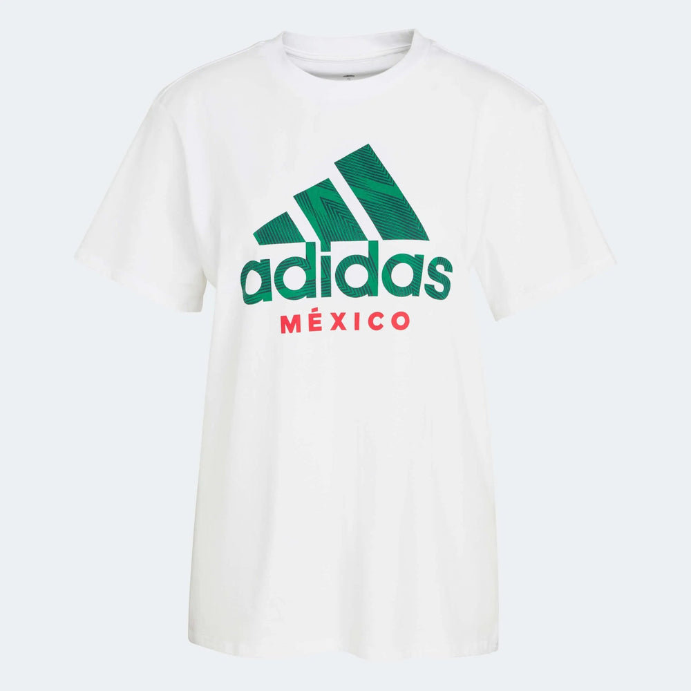 2022-23 Mexico Womens Tee - White | Adidas