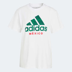 2022-23 Mexico Womens Tee - White | Adidas