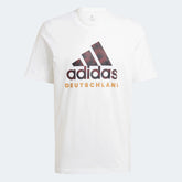2022-23 Germany DNA Graphic Tee - White-Black | Adidas