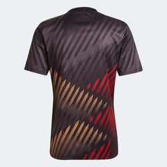 2022-23 Germany Pre-Match Soccer Jersey - Black-Grey-Red | Adidas