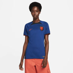 2022-23 Netherlands Womens Away Soccer Jersey - Deep Royal Blue | Nike