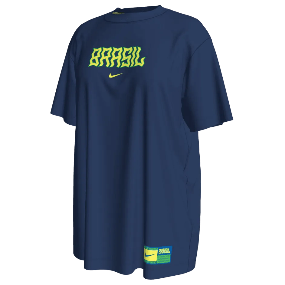 2022-23 Brazil Womens Swoosh Tee | Nike